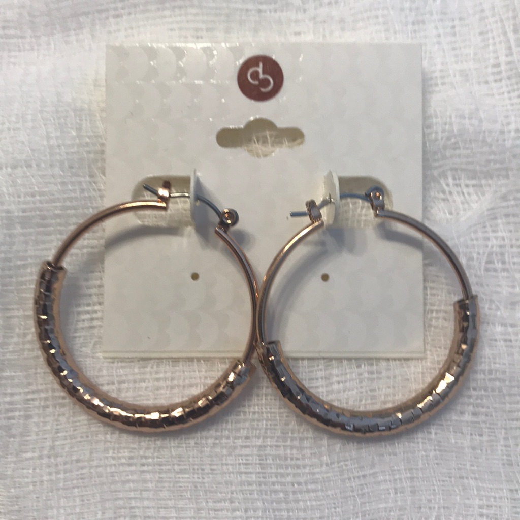Rose Gold Earrings